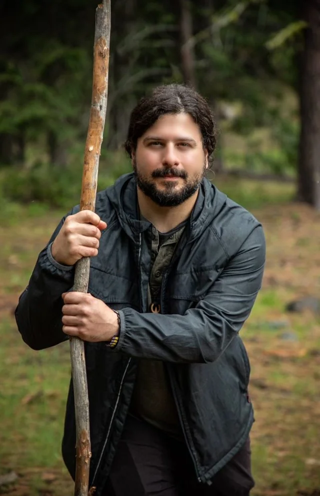 Mike Brancatelli in the forest