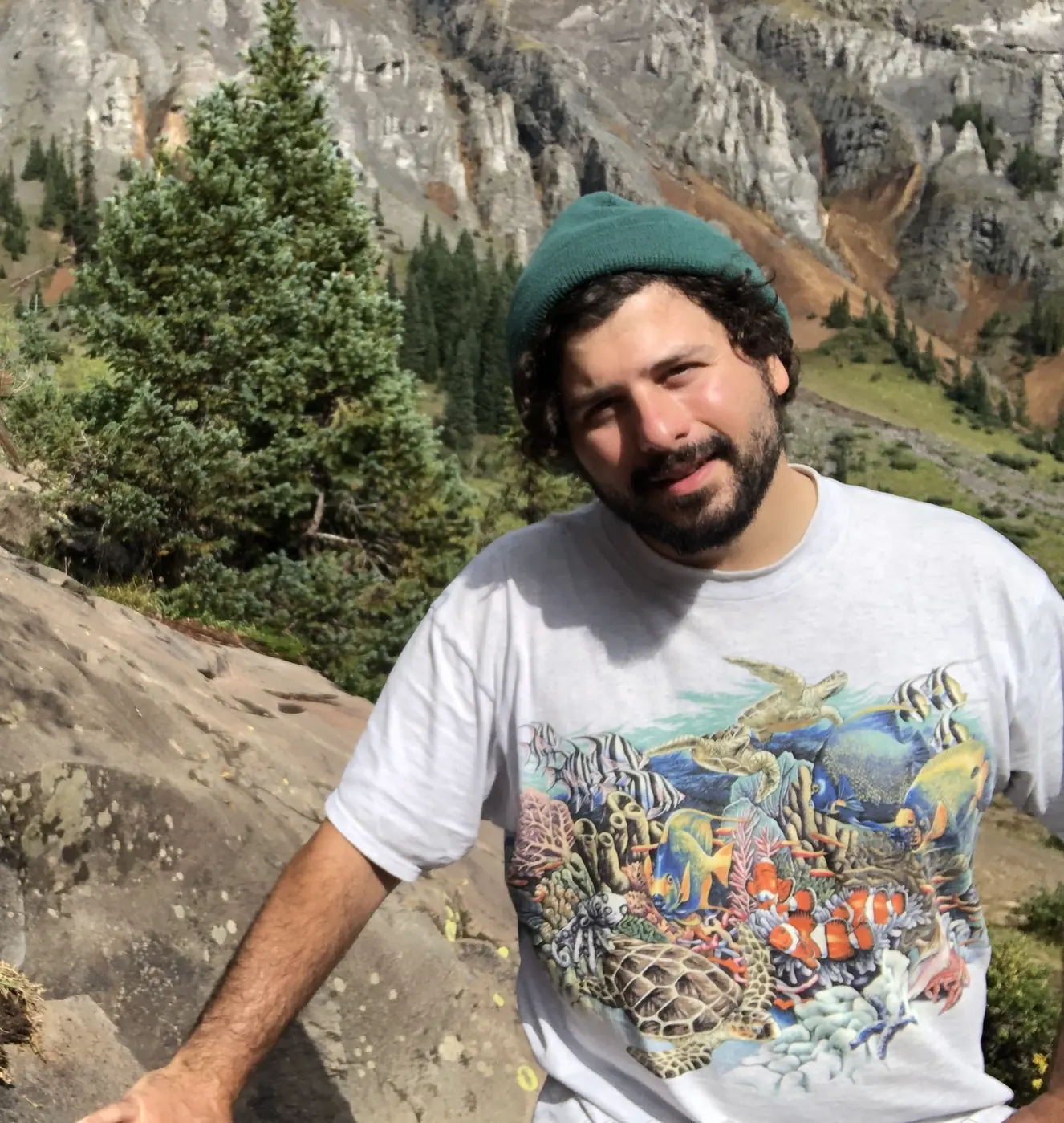 Mike in the San Juan mountains, Colorado