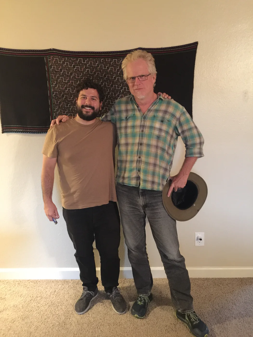 Mike Brancatelli with Dr. Christopher Ryan, author of Sex at Dawn and Civilized to Death