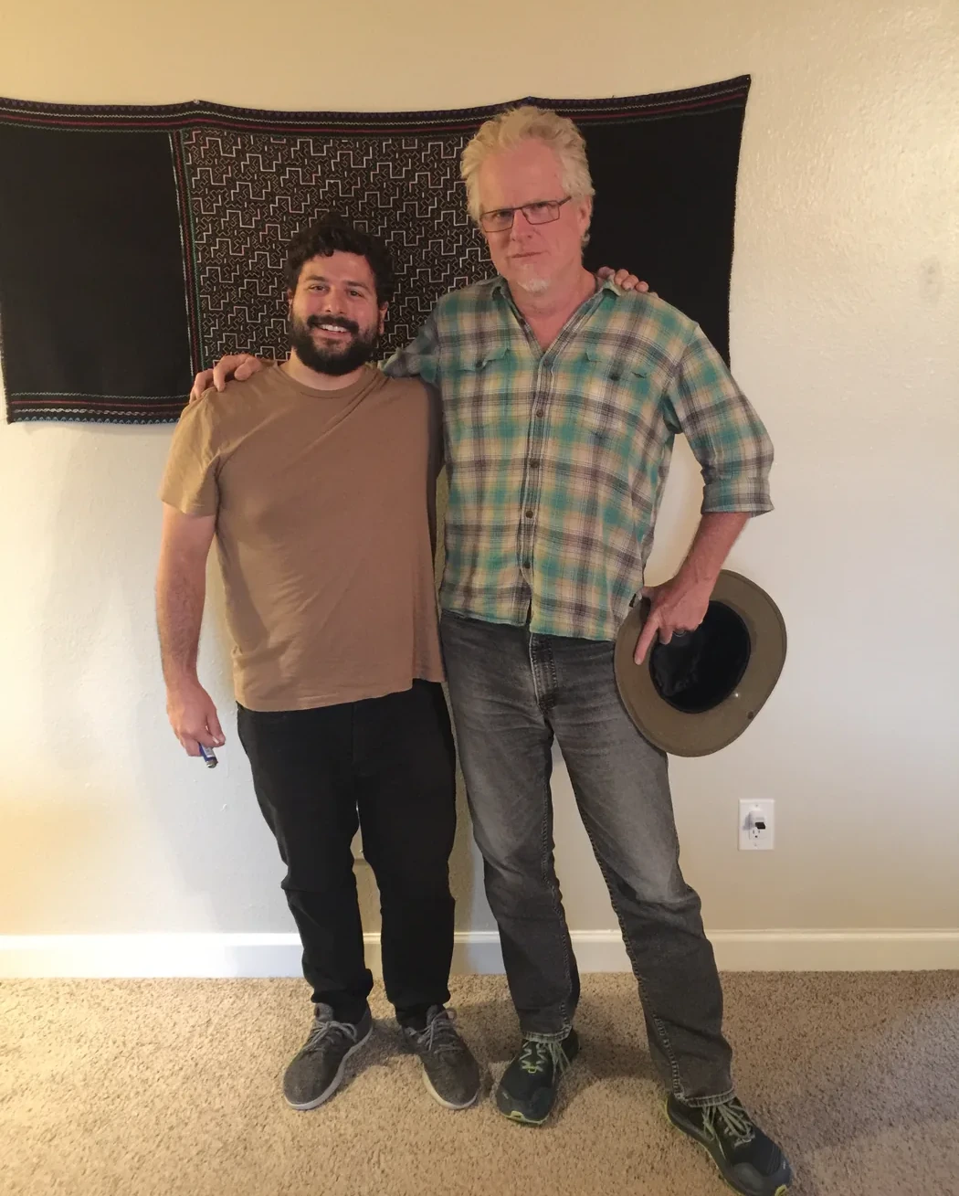 Mike Brancatelli with Dr. Christopher Ryan, author of Sex at Dawn and Civilized to Death